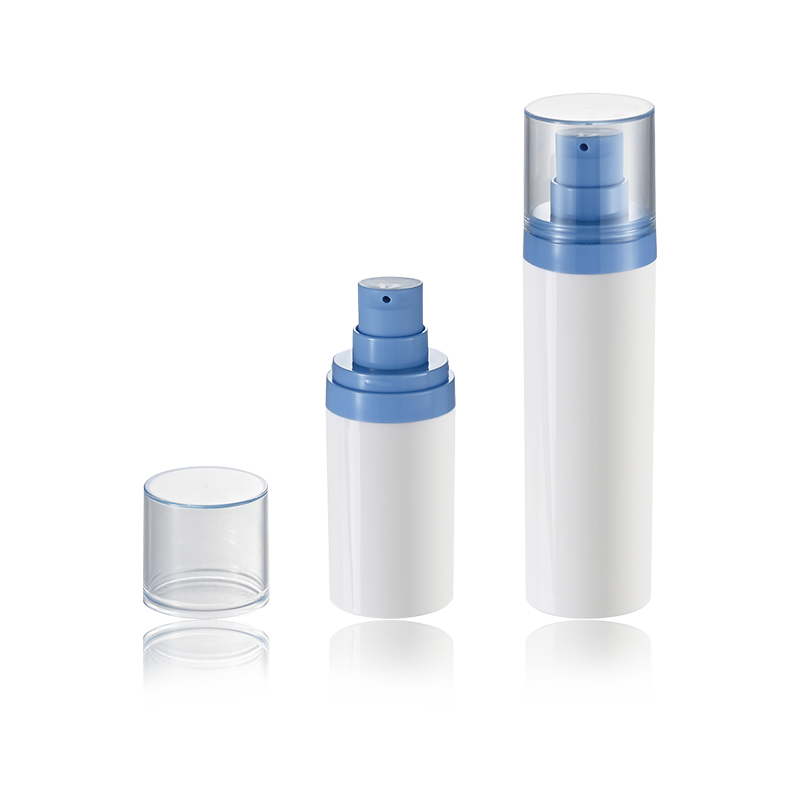 15ML 30ML Screw Loțiune fără aer Sticla cosmetică Pompă Container HS-012B