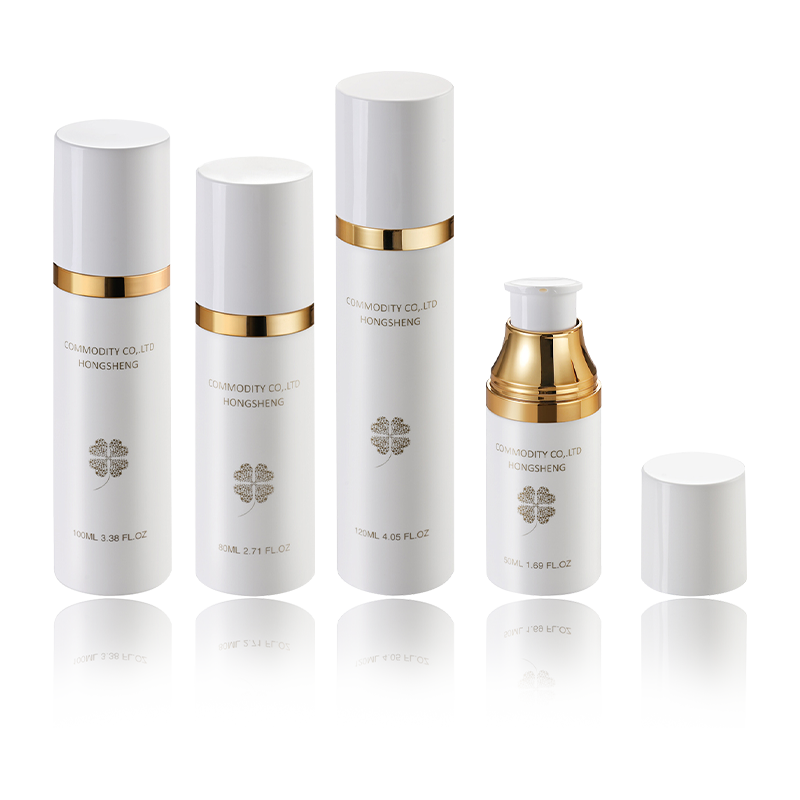 50ML-120ML Flacon fără aer Pompă de aer cosmetică reîncărcabilă HS-017C