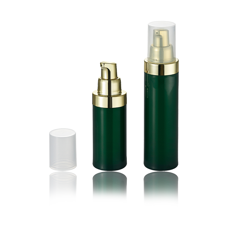 30ML 50ML Verde mat Dozator de sticle Airless HS-029B