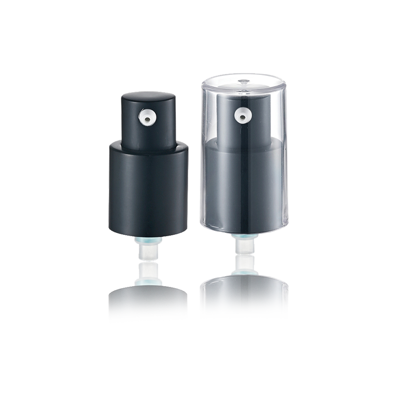 Capul pompei cosmetice negru cu împingere Distribuitor de lichide - HY17A-01